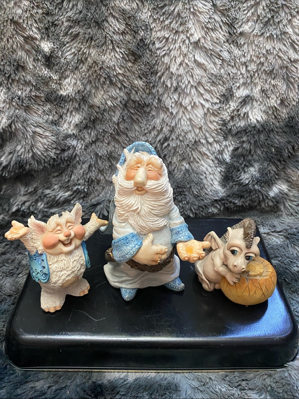 3 Vintage figurines from The World of Krystonia